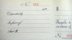 1890 Antique Unused United States Bank Checks W Stubs 1 Page Of 4 Pcs