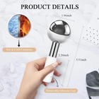 Ice Globes Stainless Steel Beauty Facial Massager For Face   Eyes  Unbreakabl   