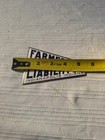 Vintage Farmer Mutual Liability Co  Metal Porcelain Pennant Sign Indianapolis In