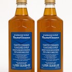 Starbucks Coffee Toasted Cinnamon Syrup 1l     2-bottle Caf   Bundle