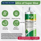 Spmg Heavy Duty Clear Epoxy Glue  2-minute Fast-cure Adhesive