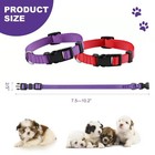 Partner Puppy Id Collars Identification Whelping Super Soft Nylon Adjustable    