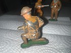 Vintage Barclay Manoil Lead Toy Soldier Shell Loader