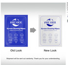 120ct Screen Wipes Individually Wrapped Pre-moistened Cleaner For Laptop Phone