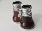 Antique Lemaire Fabt Paris Opera Glasses Binoculars In Leather Case