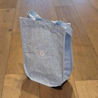 Lululemon Small Reusable Shopping Tote Lunch Bag      Light Blue        new       