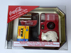 Vintage Coca Cola Polar Bear Collectable Camera  nib    Delivery Truck Tin-used