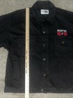 Vintage 1997 Rolling Stones Tour Prime Pime Merchandise Black Jean Jacket Xl