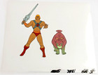 He-man   Battle Cat - Original Animation Cell   Original Painted Background