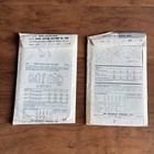 Vintage    50s Butterick Sewing Pattern Lot 2 Uncut Blouse Dress Jacket 14
