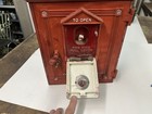 Vintage Gamewell Fire Alarm Call Box With Key  Works 
