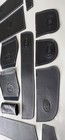 Complete Trim Set  Double Stitched  T6 Transporter  Real Black Hide Leather 