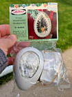 Leewards Winter Wonderland Deer Egg Sequin Bead Christmas Ornament Kit 1973 Vtg