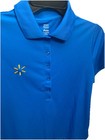 Walmart Employee Uniform Polo Shirt Blue  Adult Size Medium 2 Available