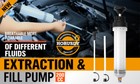 200cc Automotive Fluid Extraction   Filling Syringe Kit Vacuum Pump Oil Changer