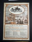 Rare 1903 Oldsmobile  Auto Car Ad Color  Early Transportation