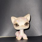 Littlest Pet Shop Lps Custom Marshmallow Candy Short Hair Cat