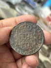 1804 Lima Jp Carlos Iiii Peru 8 Reales Silver Coin