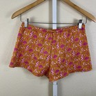 The Red Eye Mushroom Print Shorts Size 11 Vintage 70s Boho Retro Festival Groovy