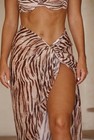 Monday Swimwear St Tropez Sarong-tiger Print-one Size    b2