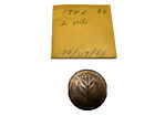 Palestine 2 Mils 1946  Unc  Rare Coin  Low Mintage  British Mandate
