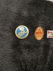 Vintage - Beer Lapel Pins - Various Beer Brands   Buttons - Nice Shape