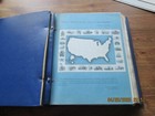 Used Stamp Album  Over 200 Stamps Used And Unused 