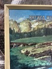 Vintage Coors Beer Rocky Mountain Waterfall Motion Lighted Sign
