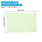 40 Sheets Vellum Paper 4 25x5 5 Printable Translucent Paper 100gsm  10 Color