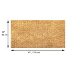Sunyay 16x40 Inch Natural Coconut Coir Liner Sheets Coco Fiber Roll Coco Mat    