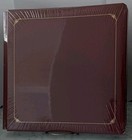 Creative Memories 12 X 12 Burgundy Gold Foil Album W  15 Blank White Pages