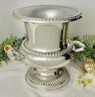 Vintage Spanish Alpaca Silver Champagne Bucket Wine Cooler Ice Bucket Trophy Urn
