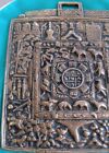 Antique Himalayan Nepalese Tibetan Bass Zodiac Dharma Talisman Amulet Pendant