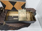 Kodak No  1a Pocket Kodak Brown Folding Camera Black Bellows With Manual   Box