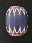 Antique Venetian Glass Chevron Trade Bead 6 Layer Large Over 1   2