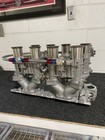 Weber Style 48 Ida   s Complete Sbc Chevy Set Up Lola Mclaren Canam Grandsport New