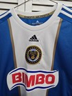 Adidas Philadelphia Union Mls Soccer Jersey Blue  White  Gold Official Youth Xl