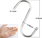 40 Heavy Duty Pack S Hooks Stainless Steel S Hooks For Hanging Pots Pans Plants