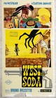 West And Soda - 1965 Original Italian Animation Theater Poster - Rare