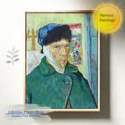 Self-portrait With Bandaged Ear By Vincent Van Gogh Giclee Canvas Print
