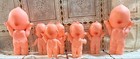Kewpie Doll Lot 8 Soft Vinyl Assorted Sizes Collectible 15 