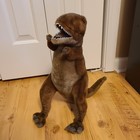 Hansa T-rex   2010 Plush Stuffed Animal   20  Tall - Dinosaur