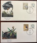 Five Audubon Bird Covers With Print Cachet
