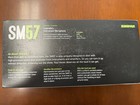 Shure Sm57 Cardioid Dynamic Instrument With Microphone Mic Clip New 