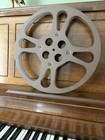Vintage Goldberg Bros Film Reel Industrial Wall Art Movie Theater Decor