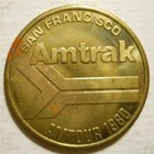 San Francisco Municipal Railway  california  Transit Token - Ca760t
