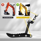 3-hole Hydraulic Thumb Attachment For Mini Excavator With 25mm Pin Quick Install