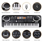 Keyboard Piano Kids 61 Key Electronic Digital Piano Musical Instrument Kit Wi   