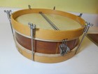 Antique Wood Snare Drum 11 5 X 3 Calf Skin Heads Throw-off Date Jan 1927