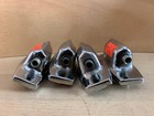 Dragon Custom Drums Lot Of 4x Octoban Tom Drum Lug Casing Pars 80s 90s Vtg Rare 